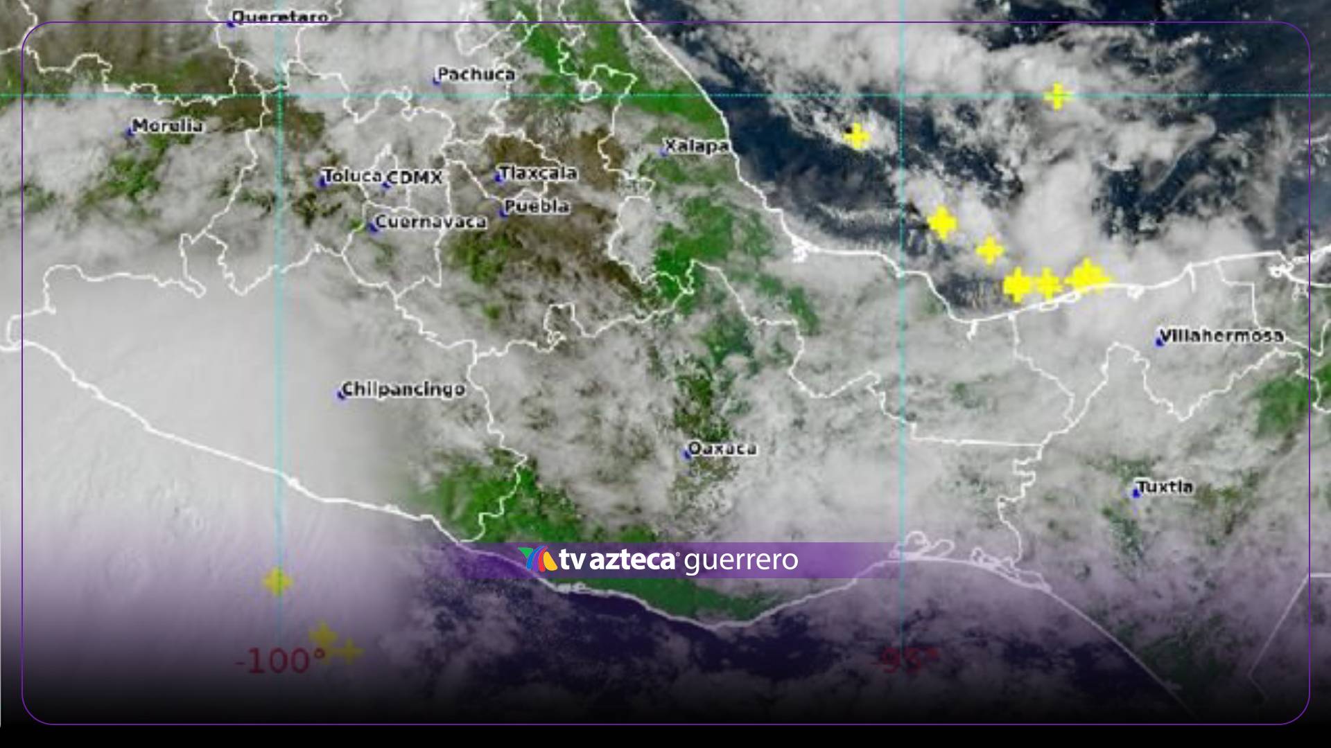 Lluvias fuertes e intensas seguirán en varias zonas de Oaxaca