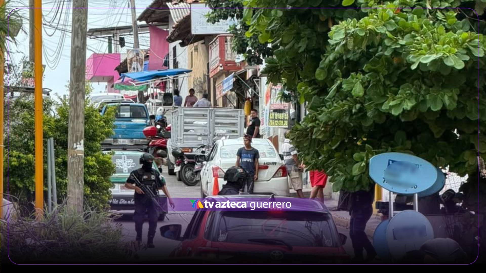 Asesinan a joyero en zona comercial del Centro de Ometepec