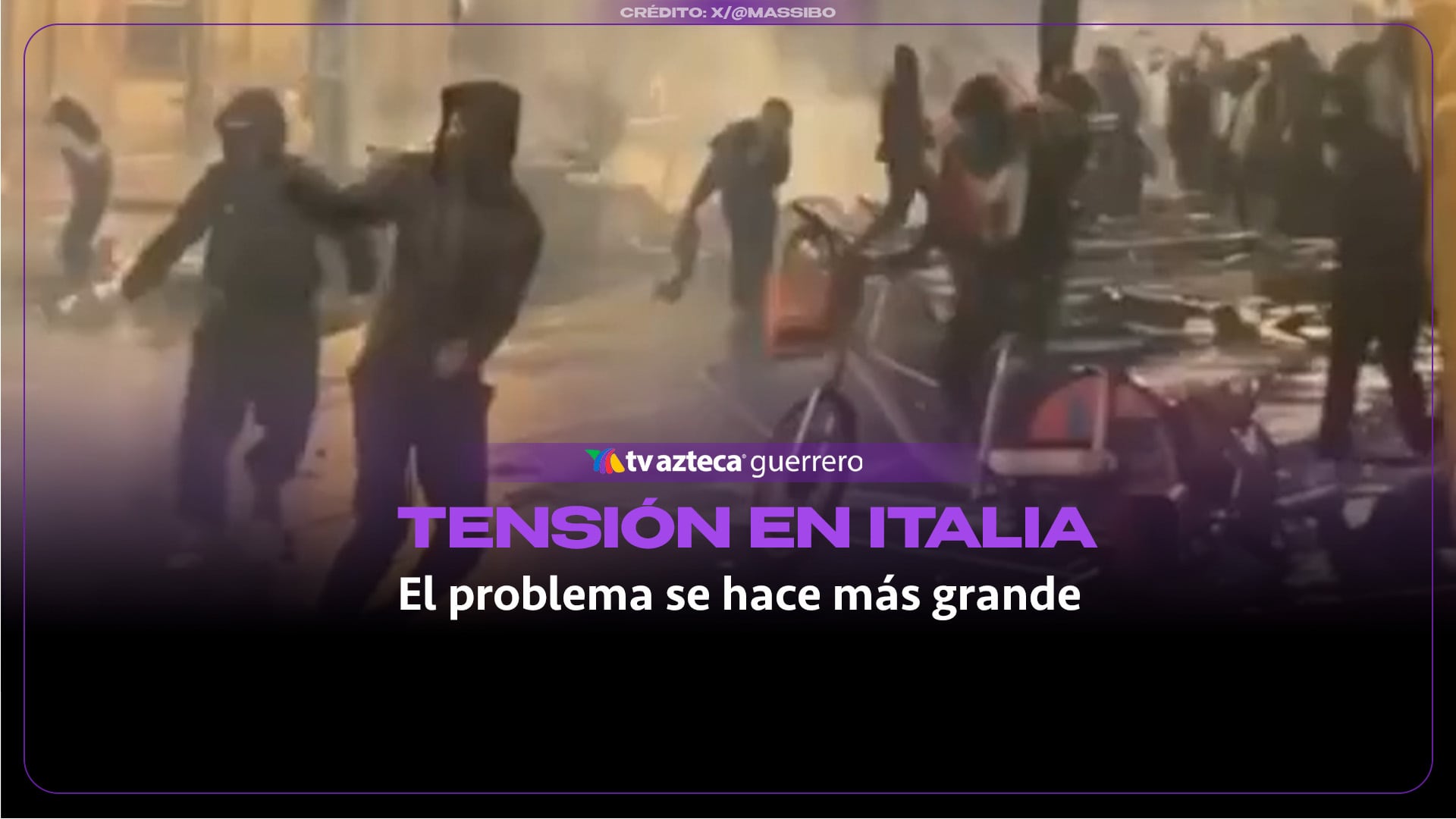 Crece la tensión en Italia: Protestas violentas por la inflación transforman las calles de Bolonia
