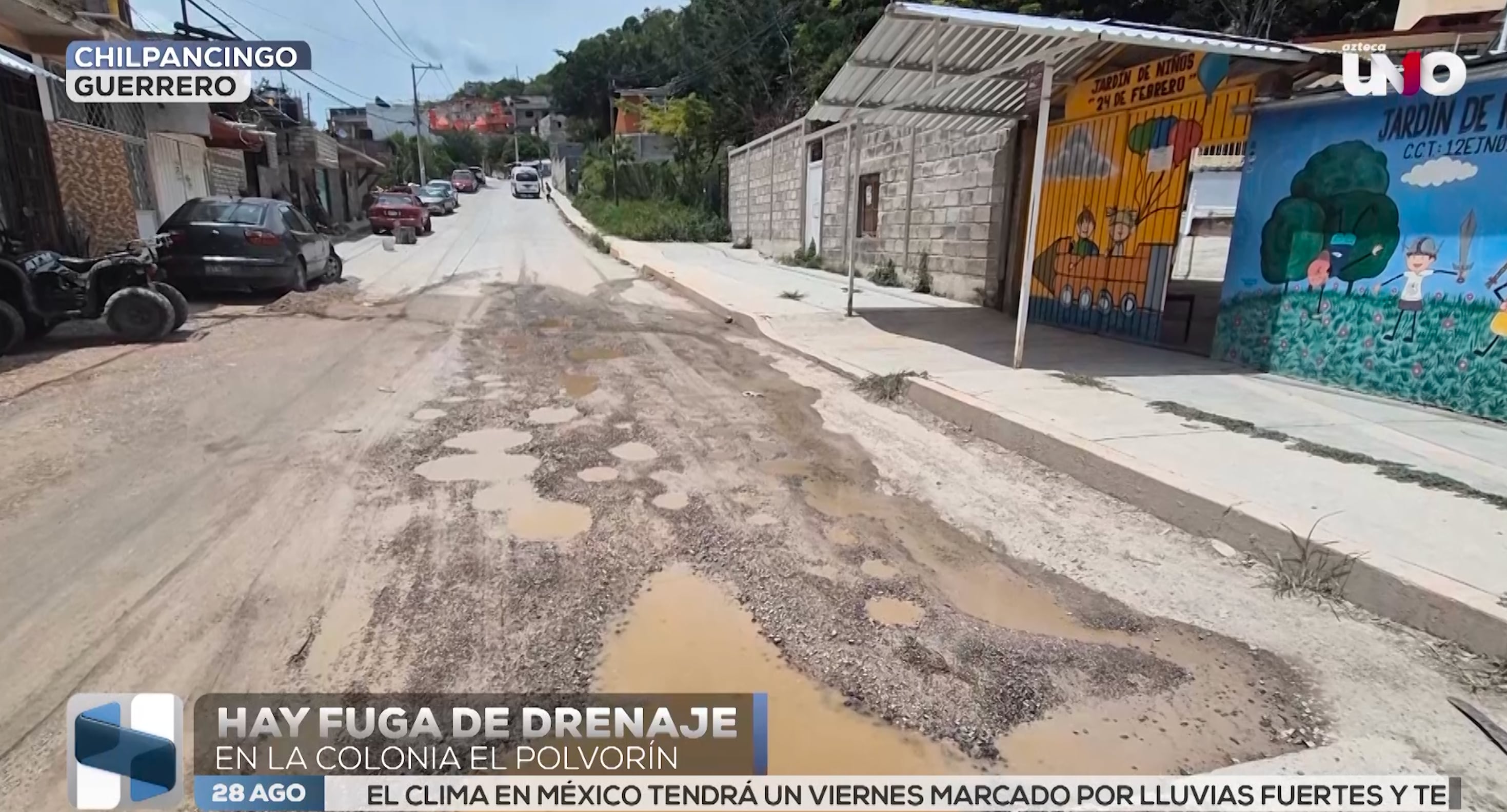 Olores insoportables y riesgo sanitario: Fuga de drenaje azota a la colonia El Polvorín