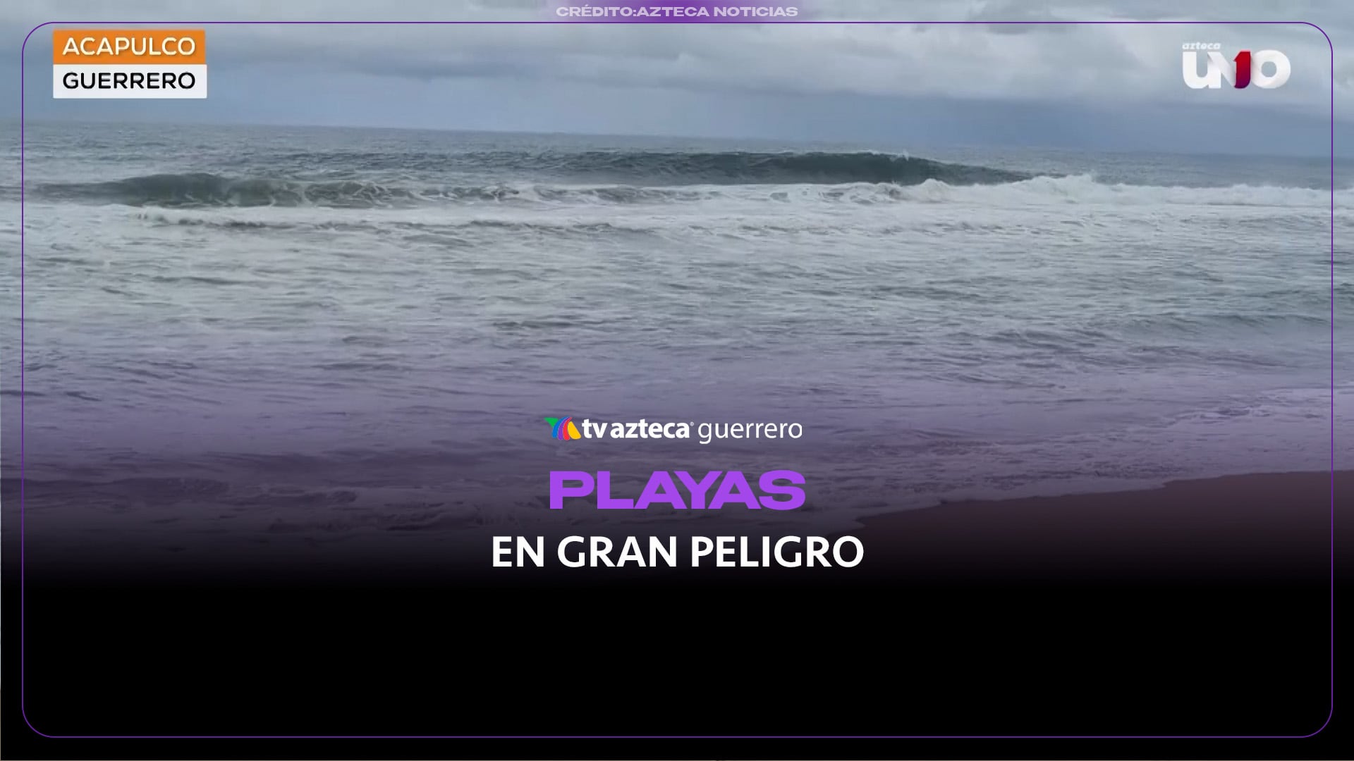 El mar gana terreno en Pie de la Cuesta; prestadores de servicios retiran mobiliario por alto oleaje