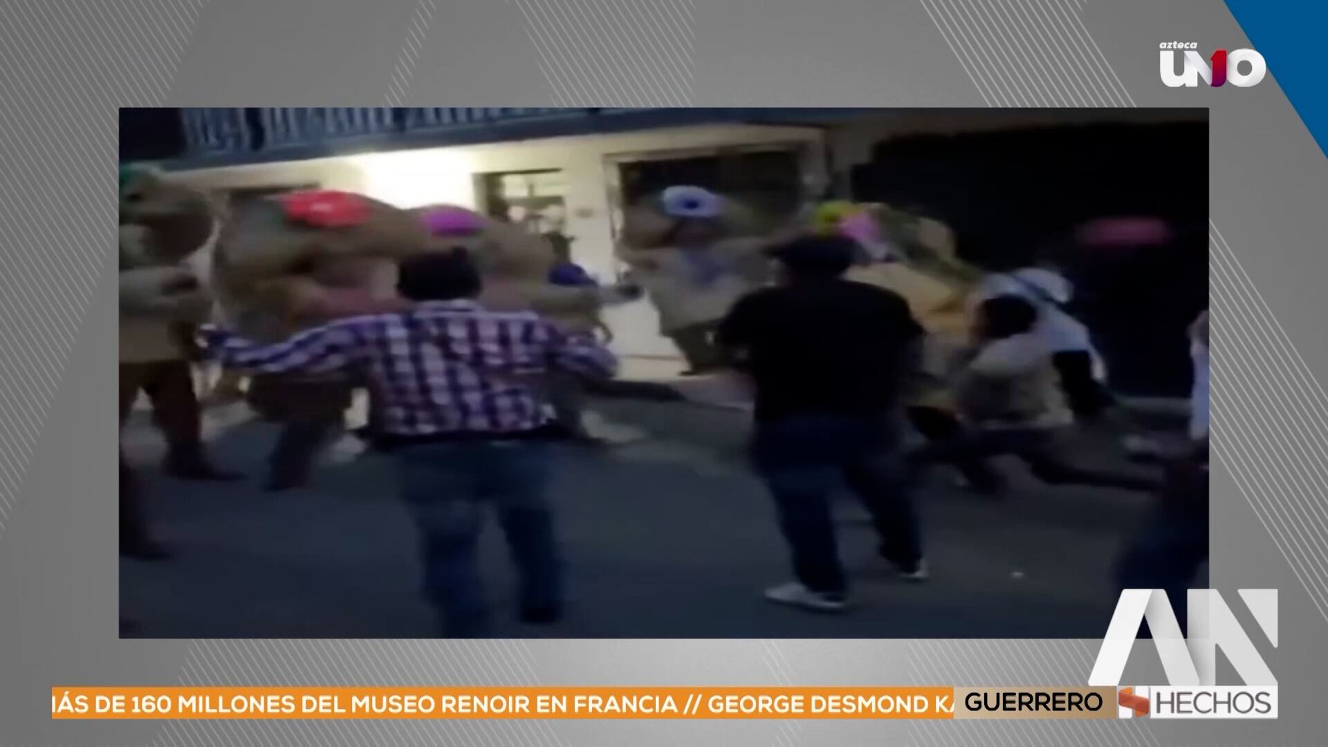 De la festividad al altercado: Danzantes de tlacololeros protagonizan pelea en Tequicorral
