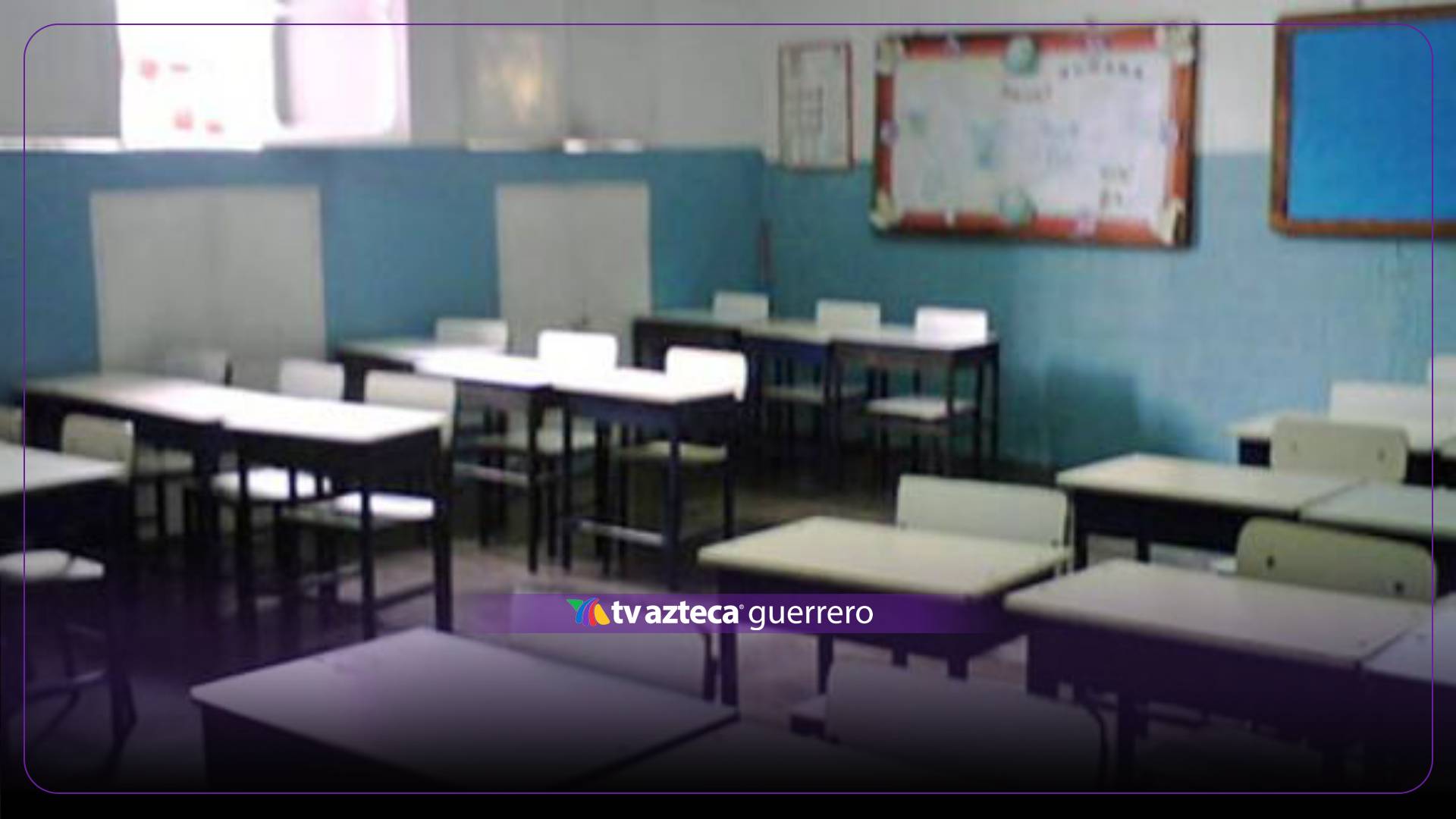 Paran las clases en dos regiones de Guerrero por tormenta tropical