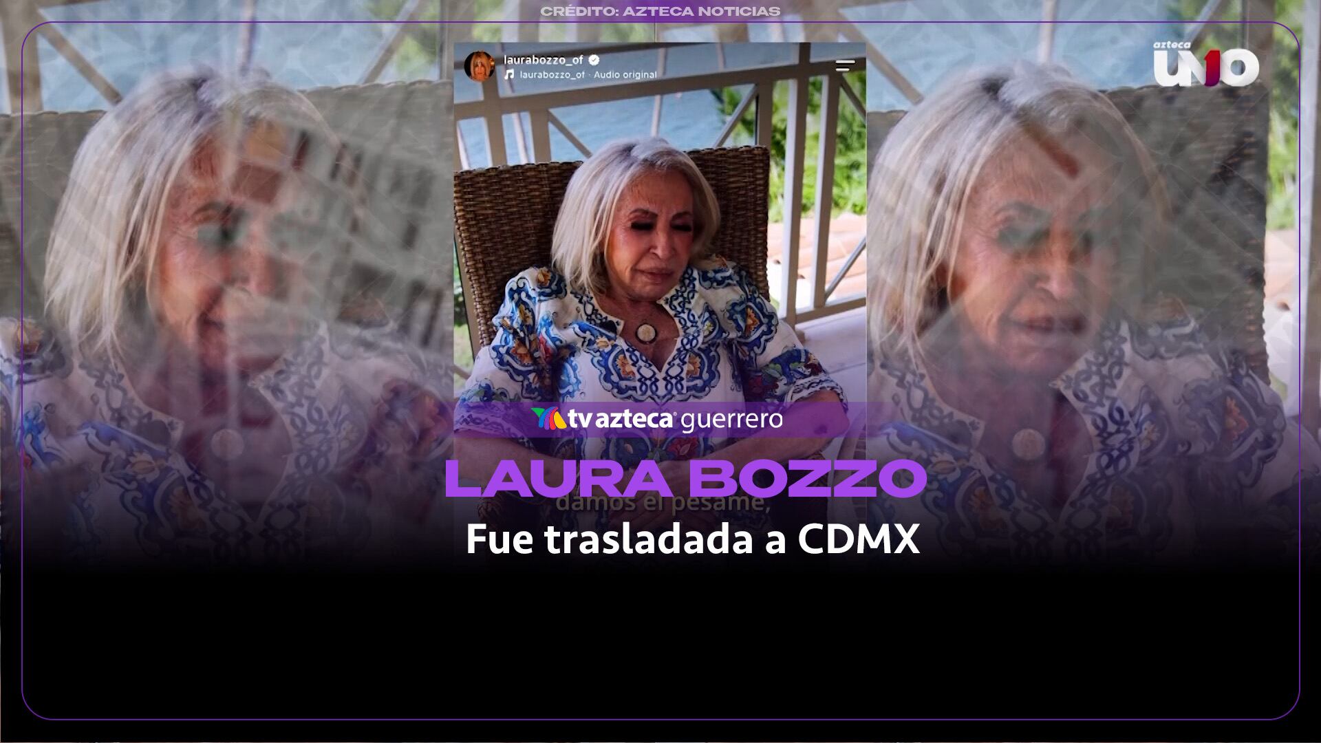 Familiares y médicos revelan detalles sobre la salud de Laura Bozzo en Acapulco