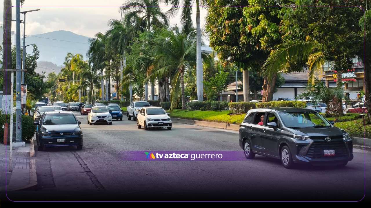 Tráfico en Acapulco