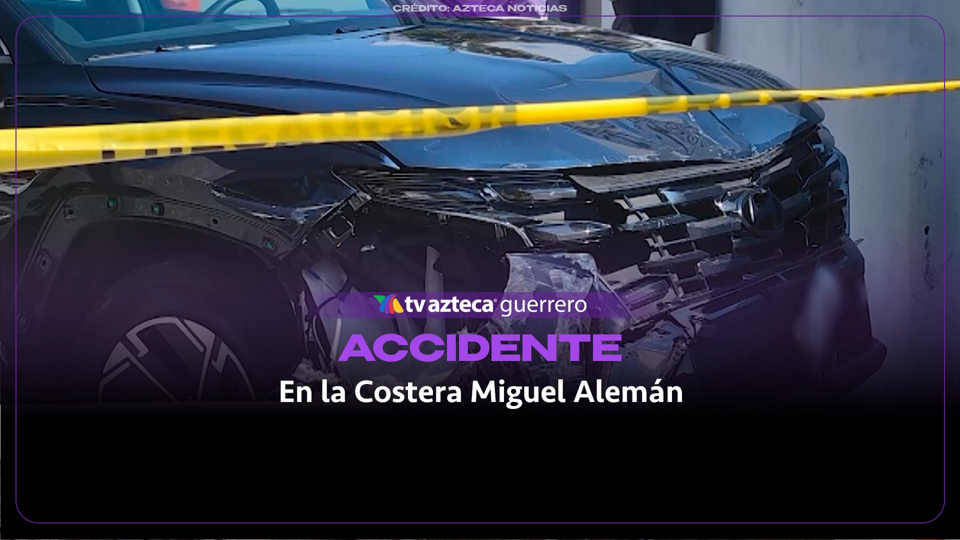 Fuerte choque en la Costera Miguel Alemán deja a un conductor hospitalizado de emergencia