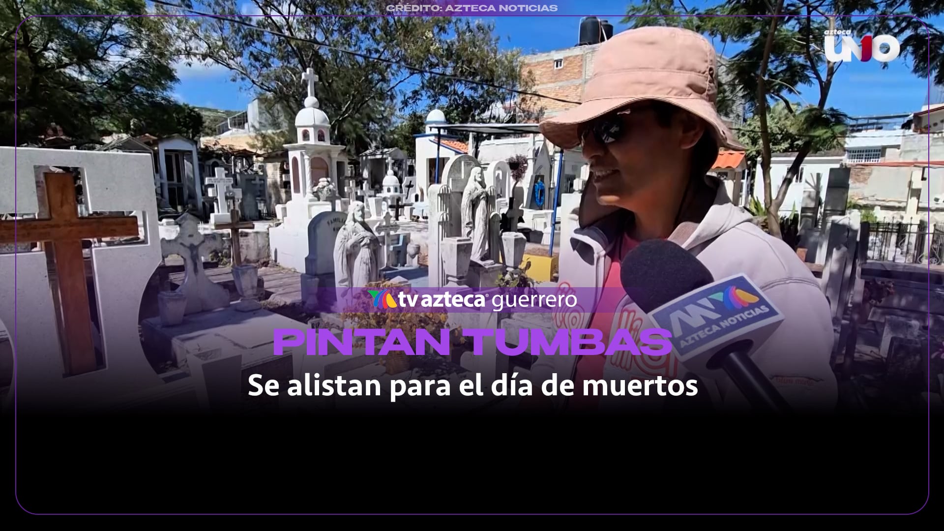 Familias de Chilpancingo inician preparativos en panteones ante la llegada del Día de Muertos