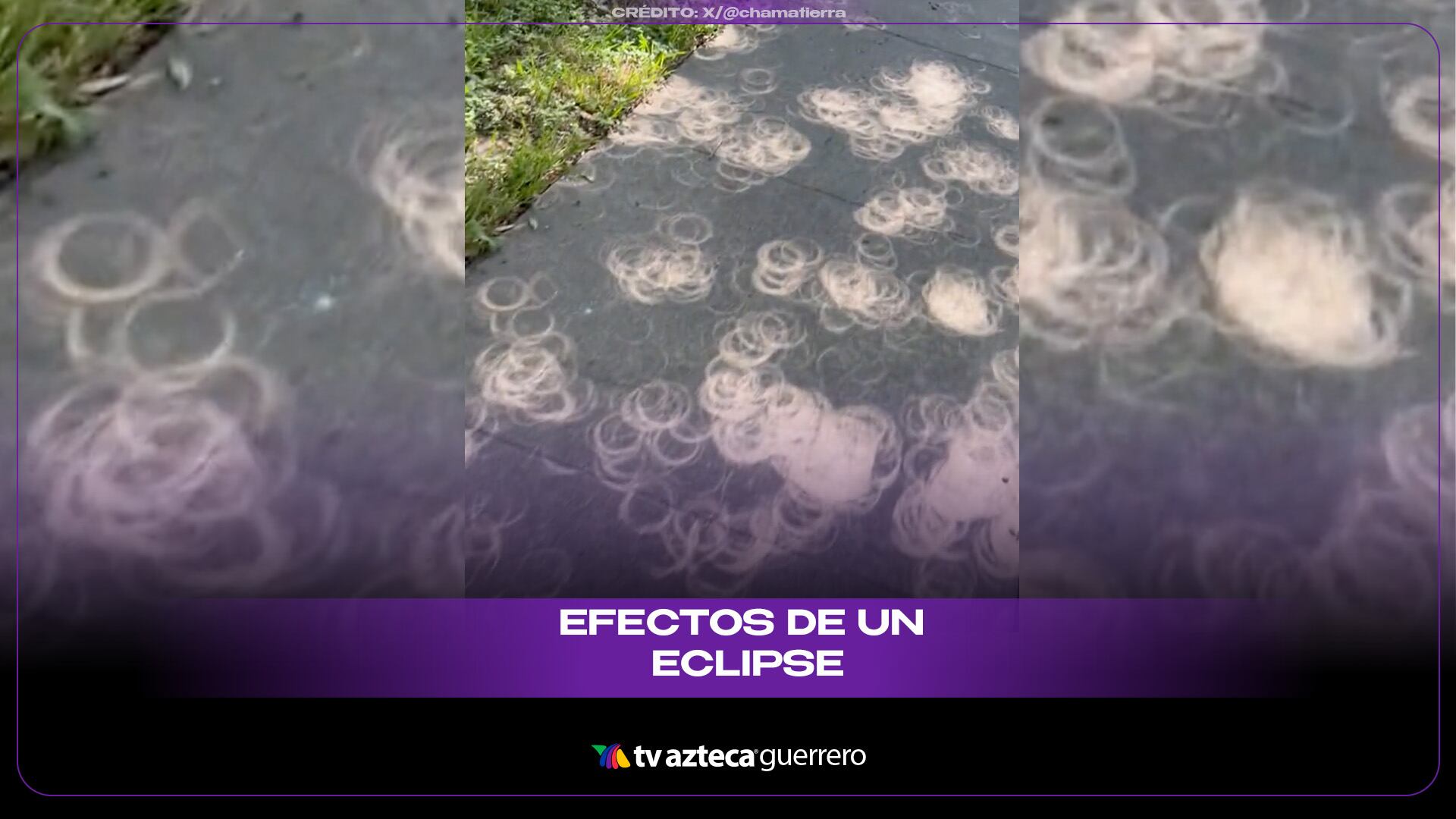 El fenómeno visual de los eclipses que solo puedes ver mirando al suelo