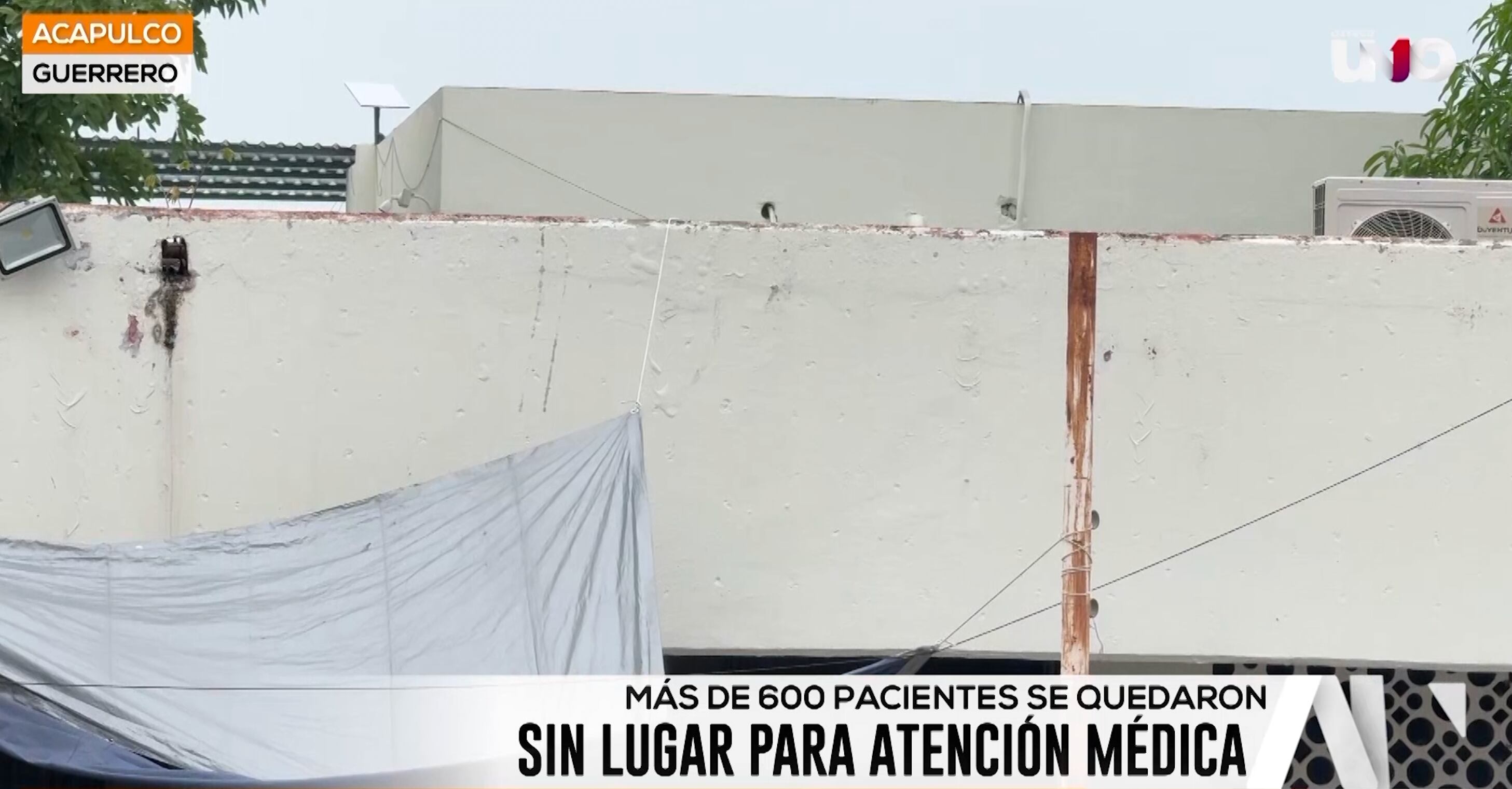 Personal de salud exige la reconstrucción del CAAPS en Acapulco ante reubicaciones de riesgo