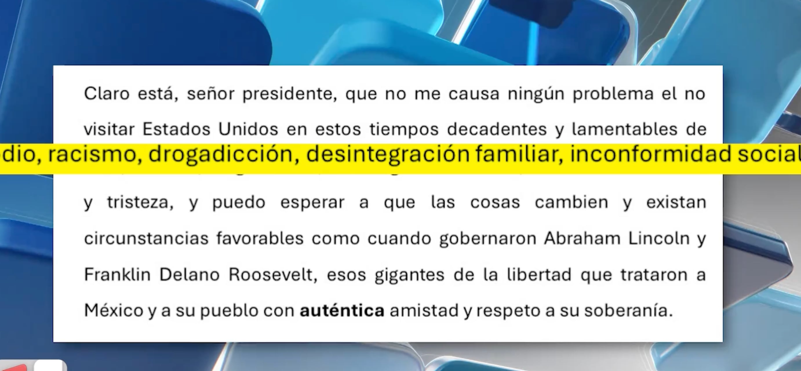 El autogol de Palacio: De la denuncia del retiro de visa a calificar a Andy López de delincuente