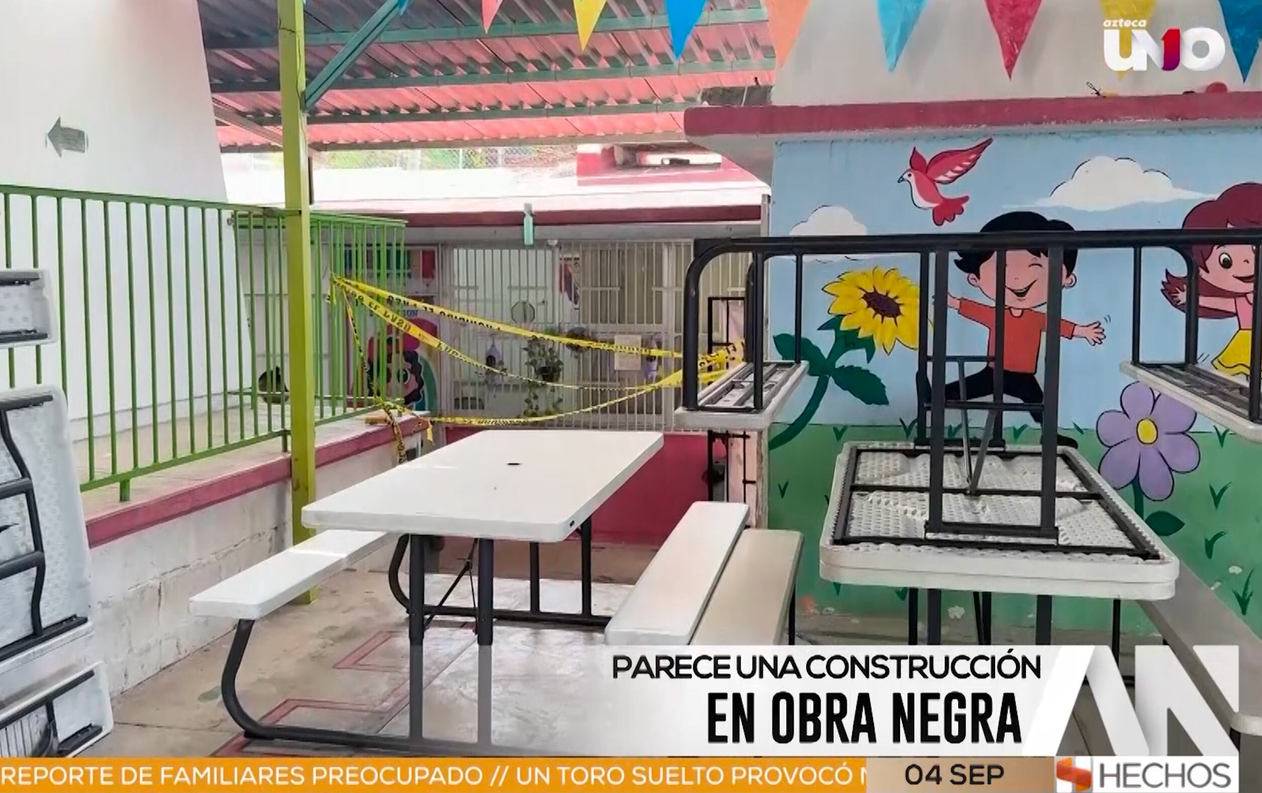 Riesgo en el Jardín de Niños Rodolfo Neri Vela de Acapulco: 80% de las instalaciones dañadas