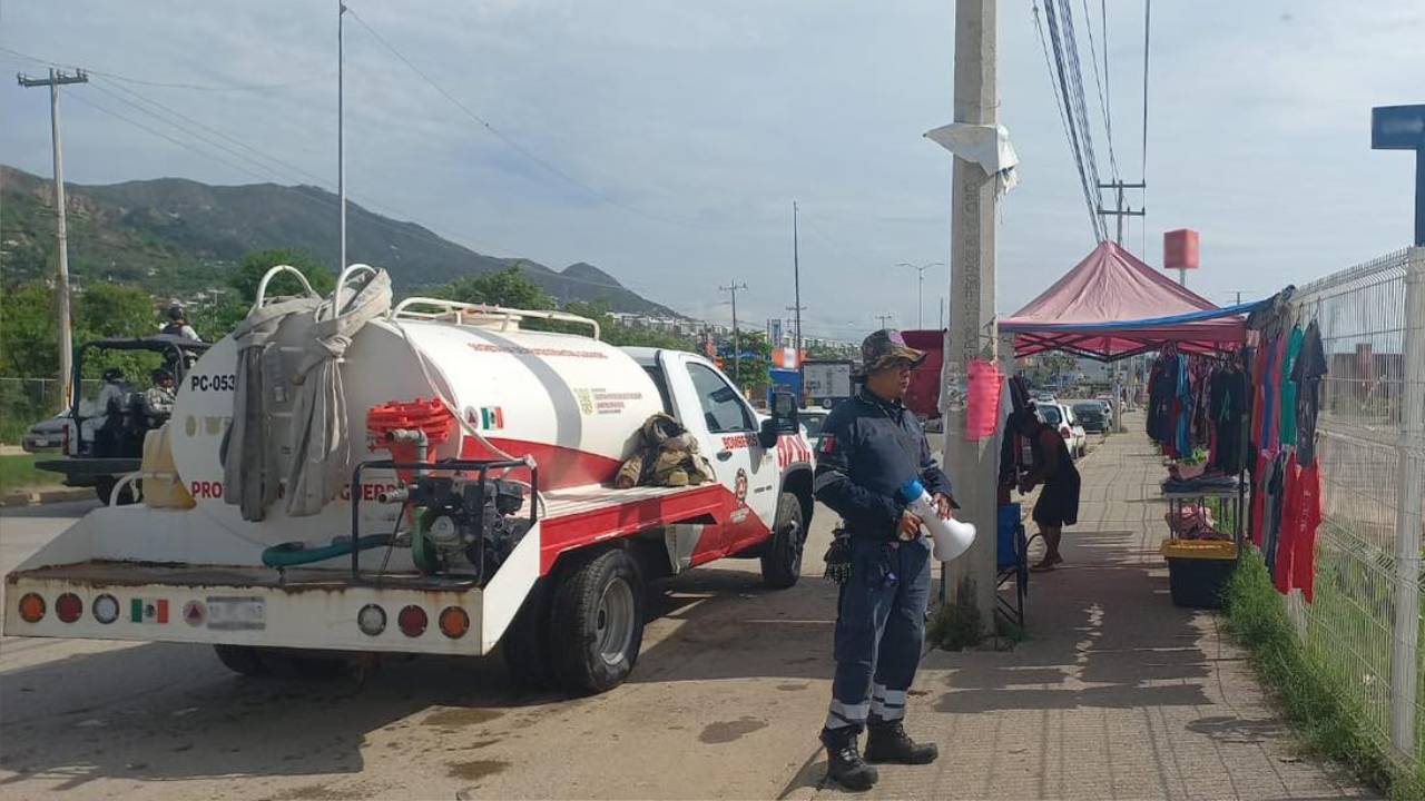 Prevención en Acapulco por desarrollo de un ciclón tropical en el océano Pacífico