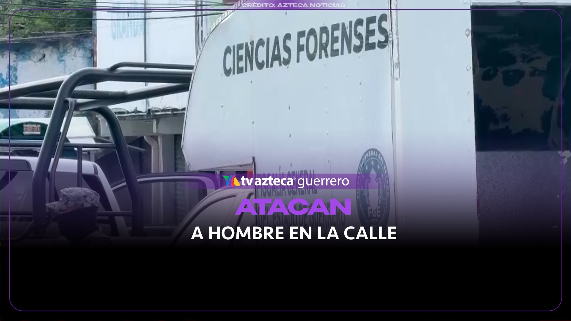Violencia en Acapulco: atacan a peatón frente a la colonia Paso Limonero