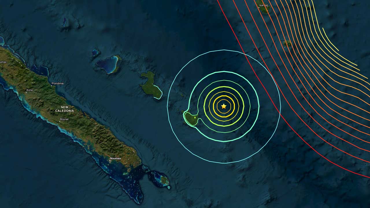¡Se activa el Cinturón de Fuego! Terremoto impacta Nueva Caledonia, en el Pacífico Sur