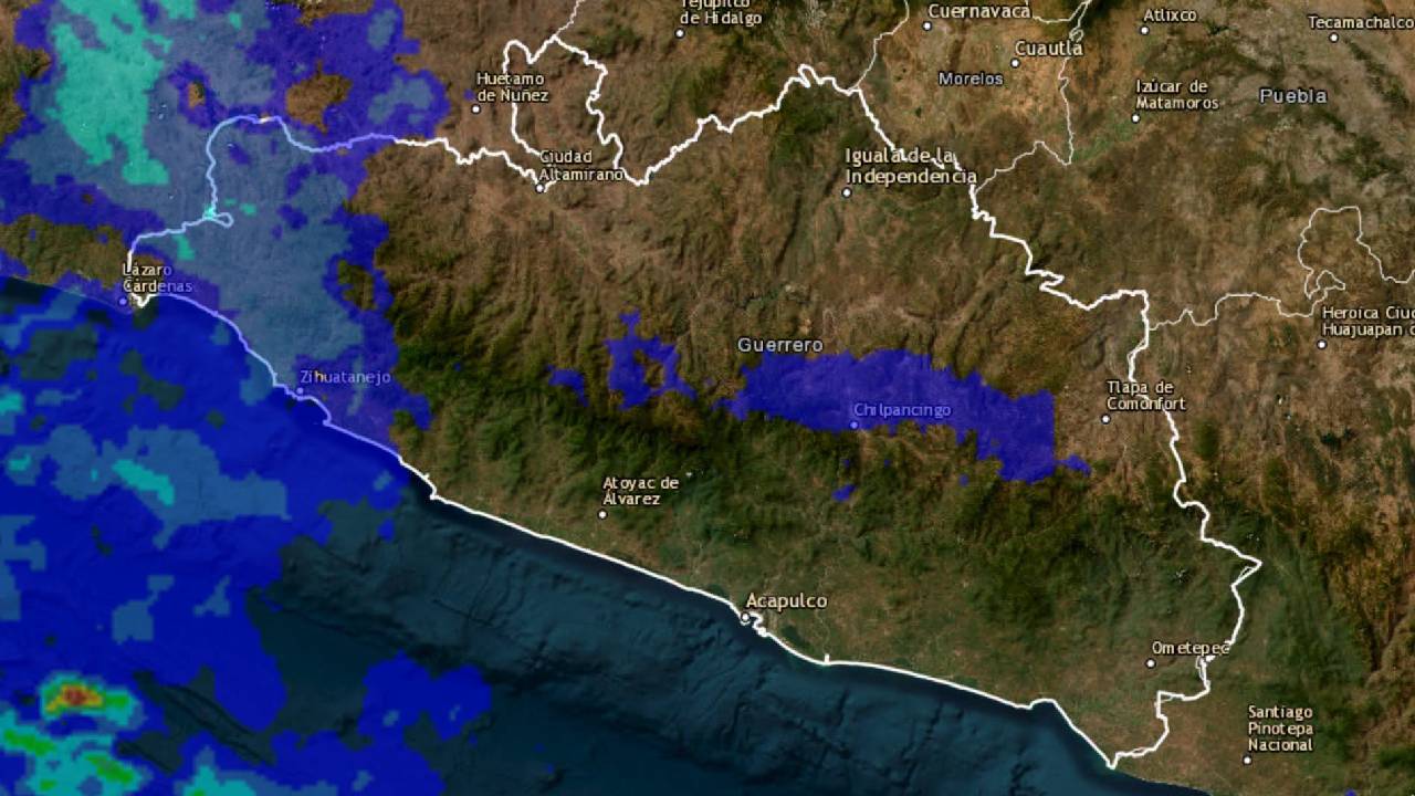 Calor y nubosidad hoy en Guerrero: pronostican precipitaciones