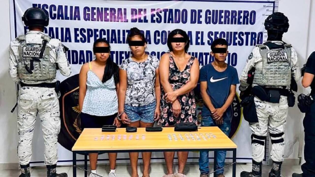 Detenidos en Zihuatanejo, Guerrero