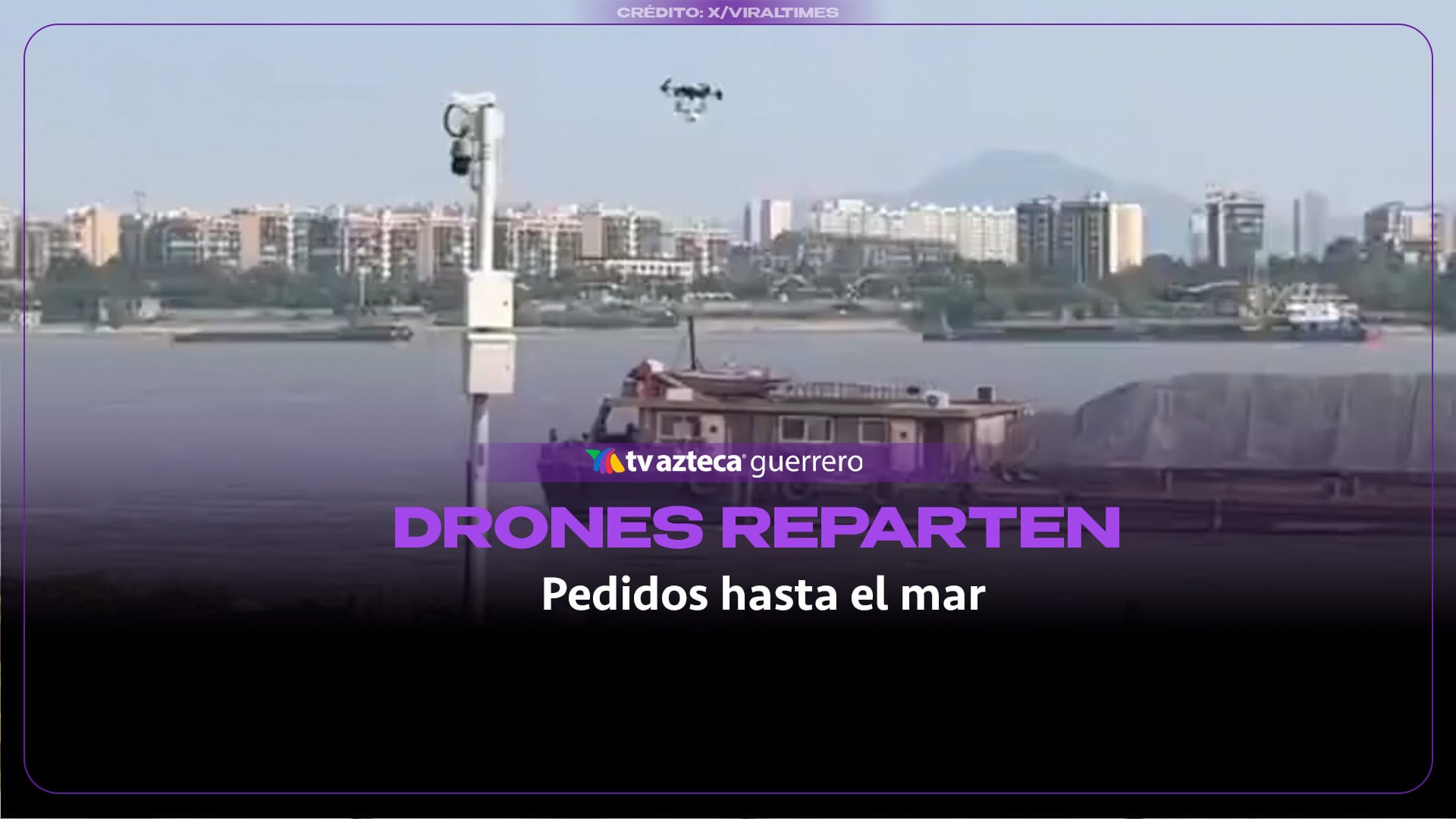 Drones en el mar: la revolución del abasto a buques en tránsito