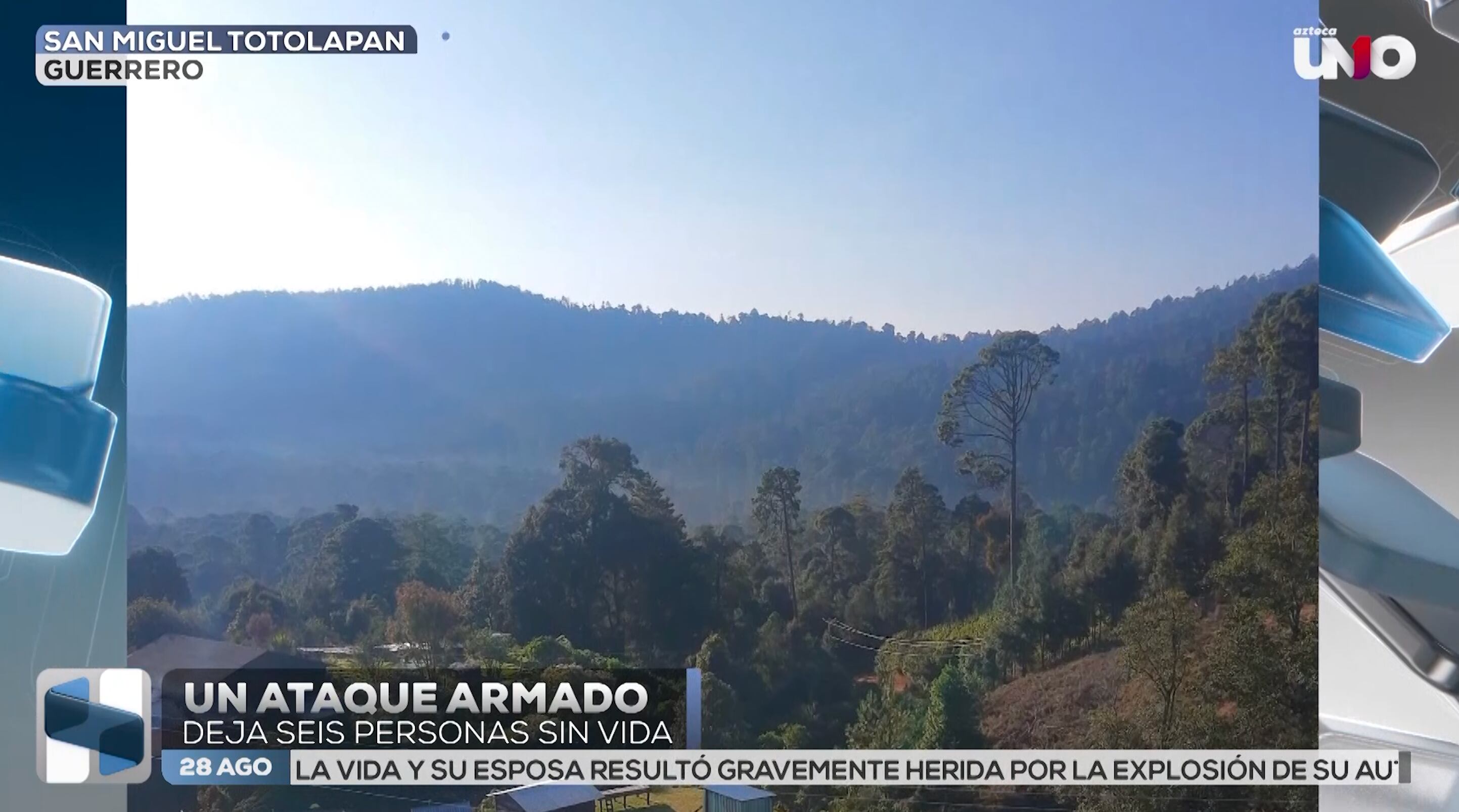 Reportan seis fallecidos por agresión armada en la Sierra de San Miguel Totolapan, Guerrero