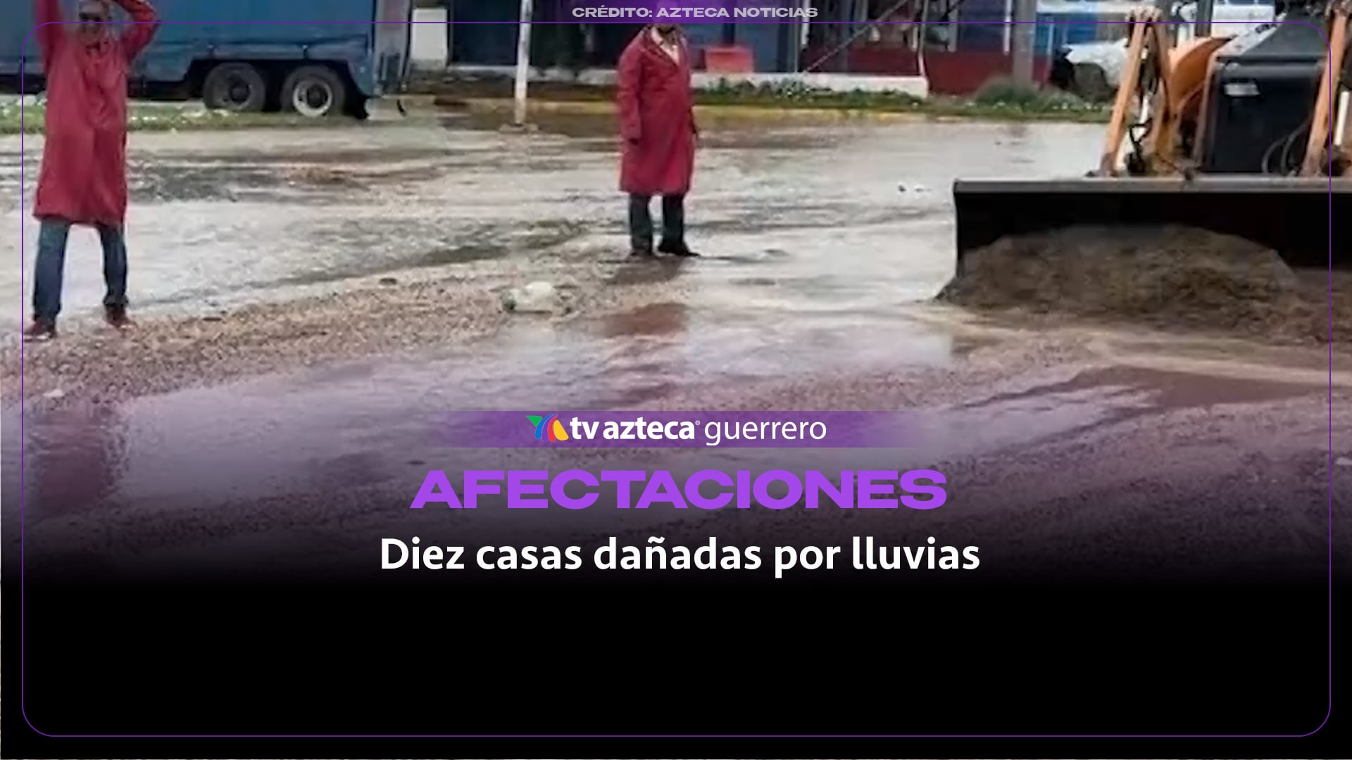 Simon causa severas afectaciones en Acapulco: 10 casas inundadas en Piedra Roja y vías anegadas